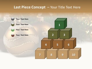 Vertical Celebration Bulb PowerPoint Template