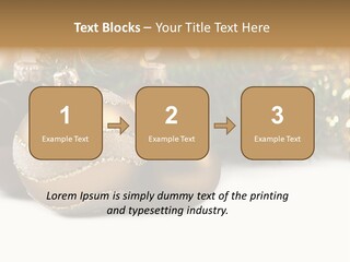 Vertical Celebration Bulb PowerPoint Template