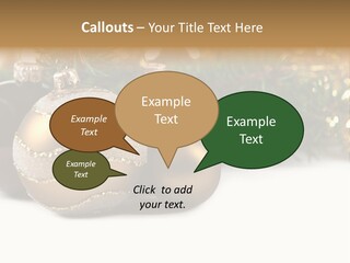 Vertical Celebration Bulb PowerPoint Template