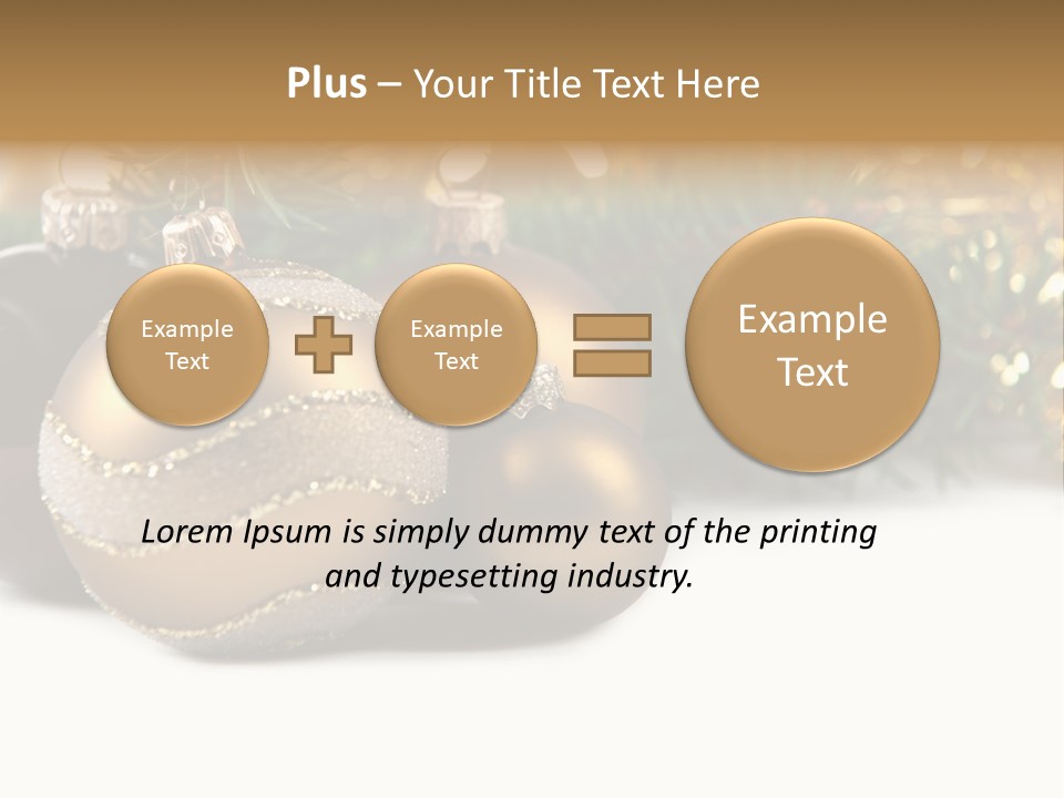 Vertical Celebration Bulb PowerPoint Template