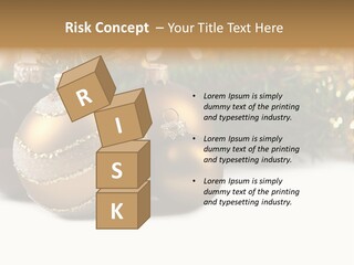 Vertical Celebration Bulb PowerPoint Template