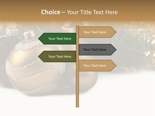 Vertical Celebration Bulb PowerPoint Template