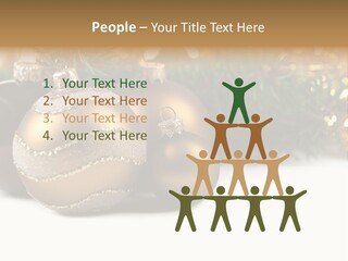 Vertical Celebration Bulb PowerPoint Template