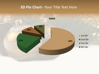 Vertical Celebration Bulb PowerPoint Template