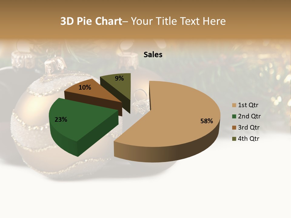Vertical Celebration Bulb PowerPoint Template