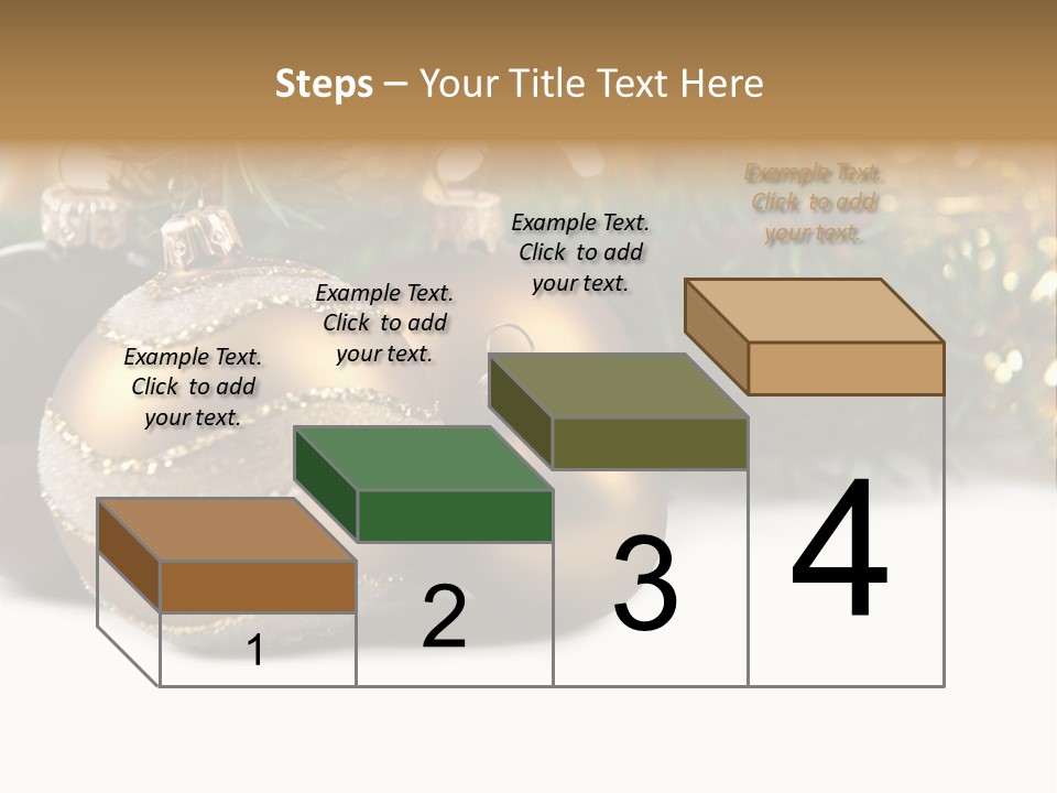 Vertical Celebration Bulb PowerPoint Template