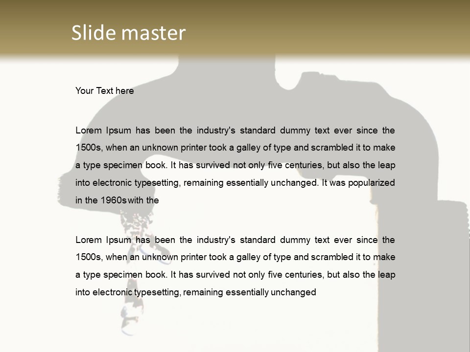 Flow Shiny Drip PowerPoint Template