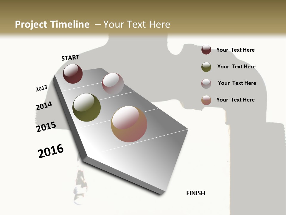 Flow Shiny Drip PowerPoint Template