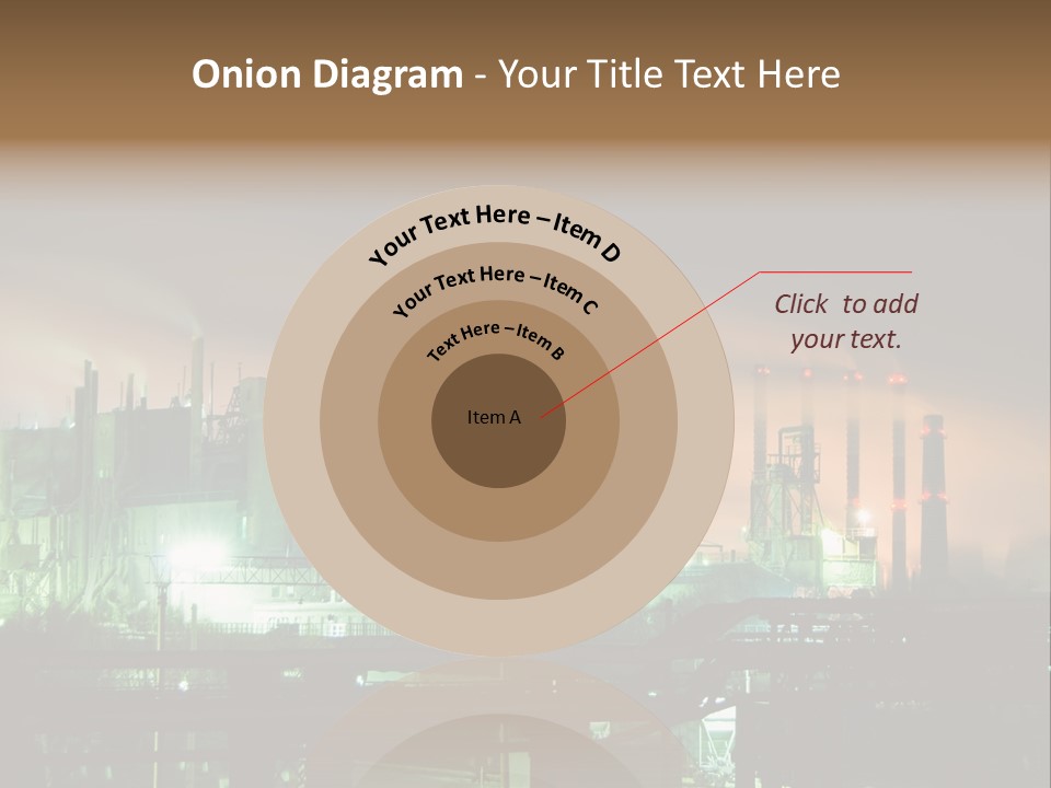 Electricity Cool Air PowerPoint Template