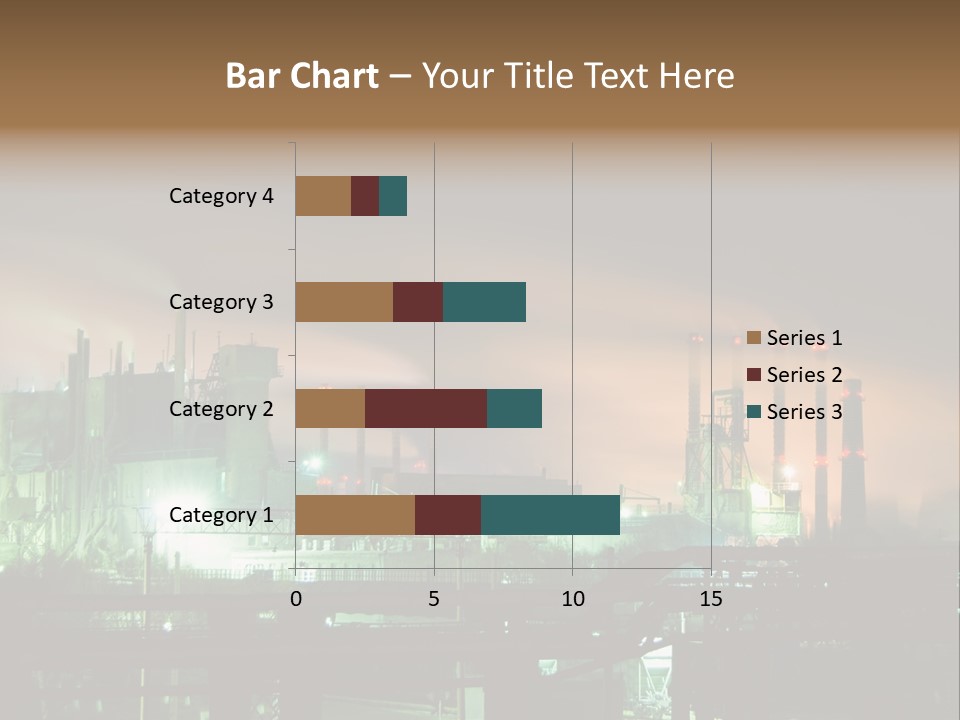 Electricity Cool Air PowerPoint Template