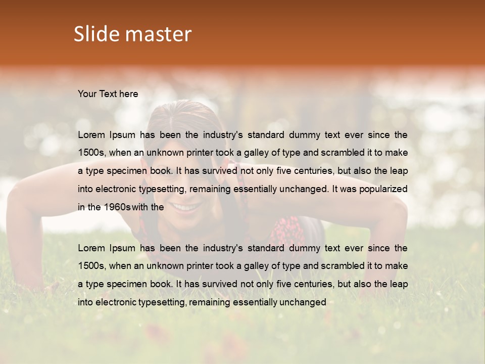 Adult Green Muscular PowerPoint Template