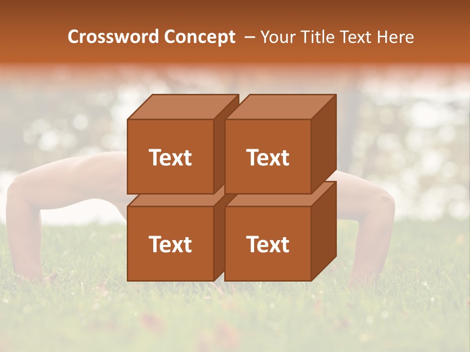 Adult Green Muscular PowerPoint Template