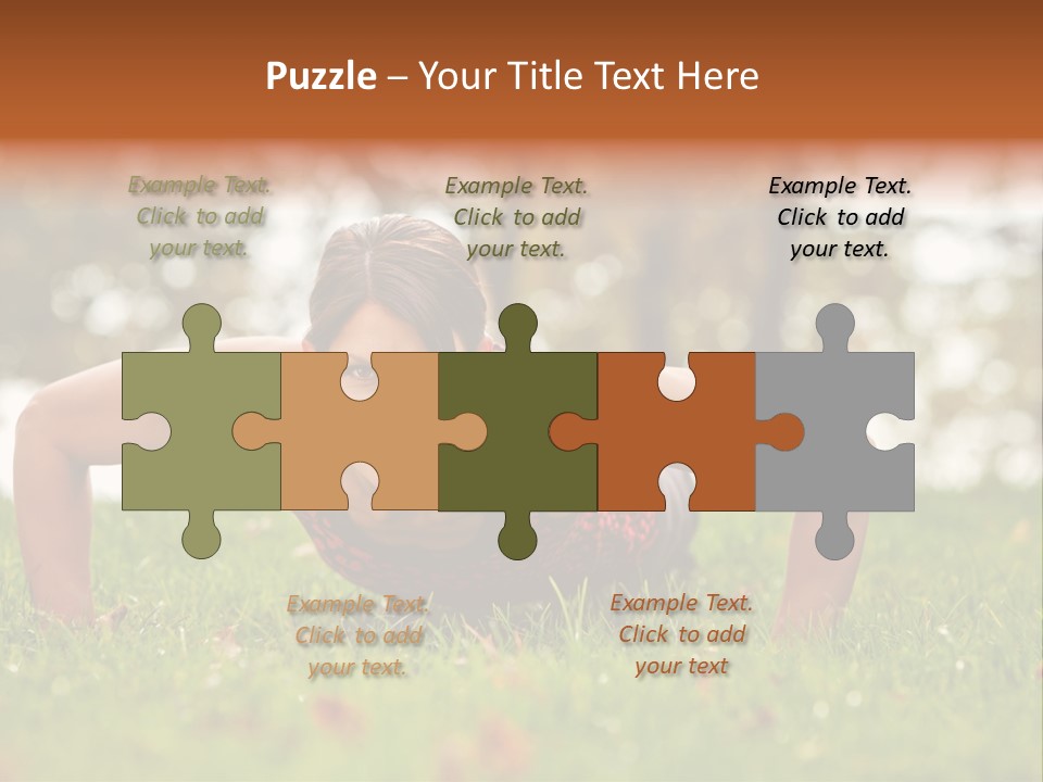 Adult Green Muscular PowerPoint Template