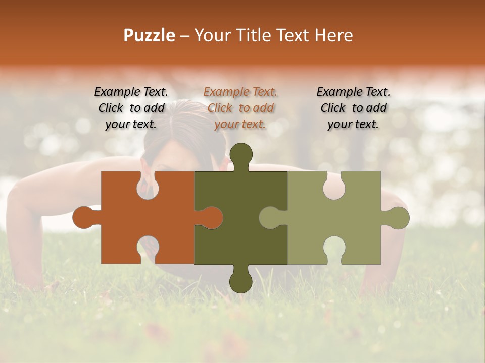 Adult Green Muscular PowerPoint Template