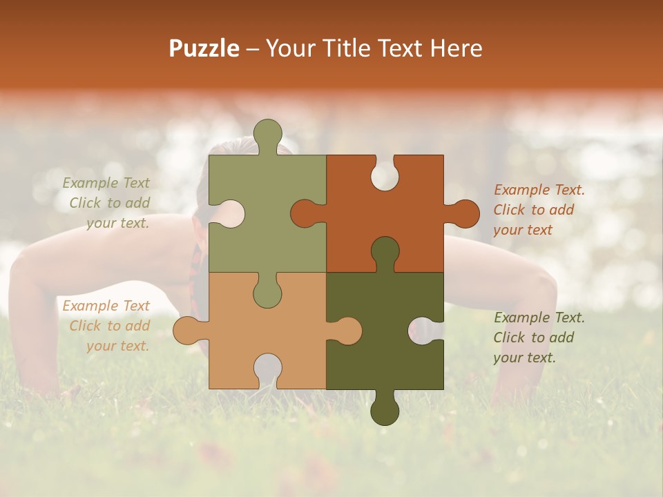 Adult Green Muscular PowerPoint Template