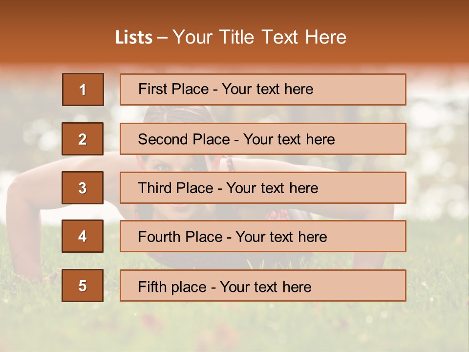 Adult Green Muscular PowerPoint Template