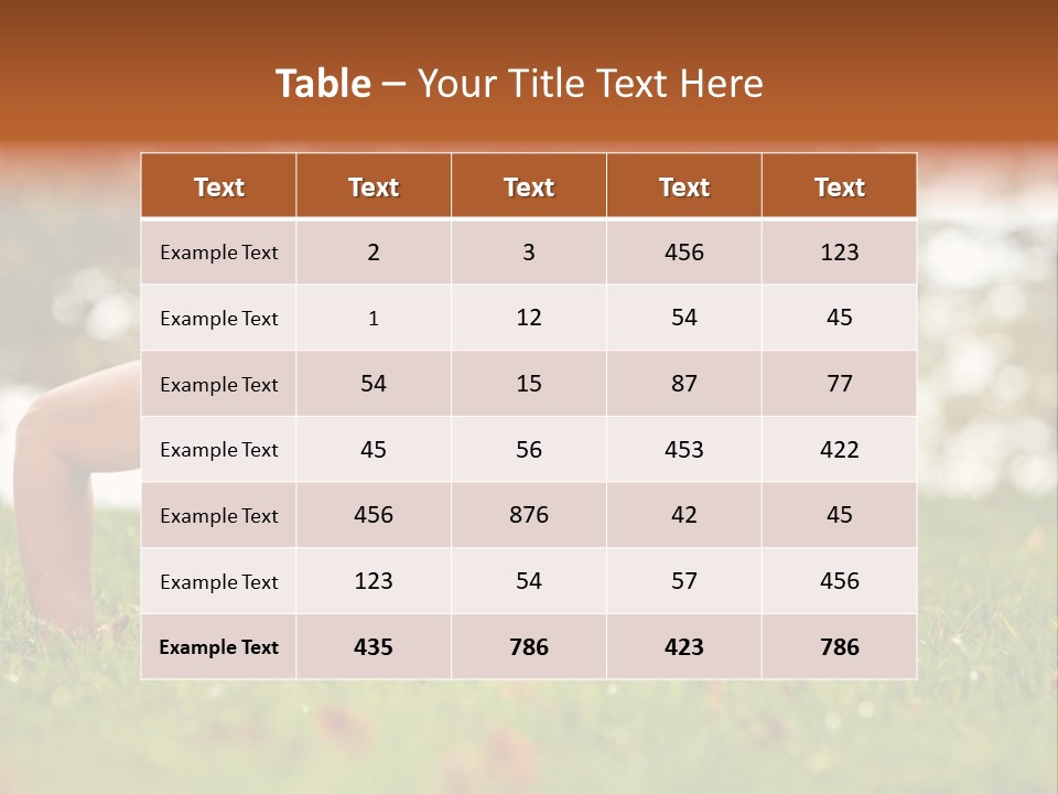 Adult Green Muscular PowerPoint Template