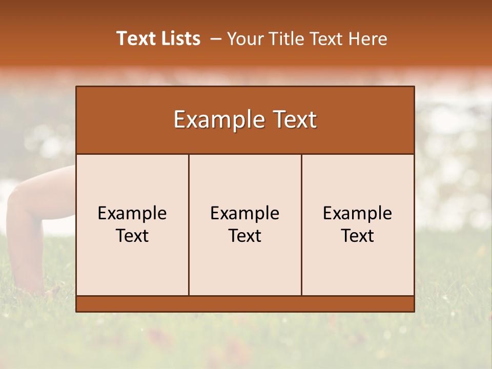 Adult Green Muscular PowerPoint Template