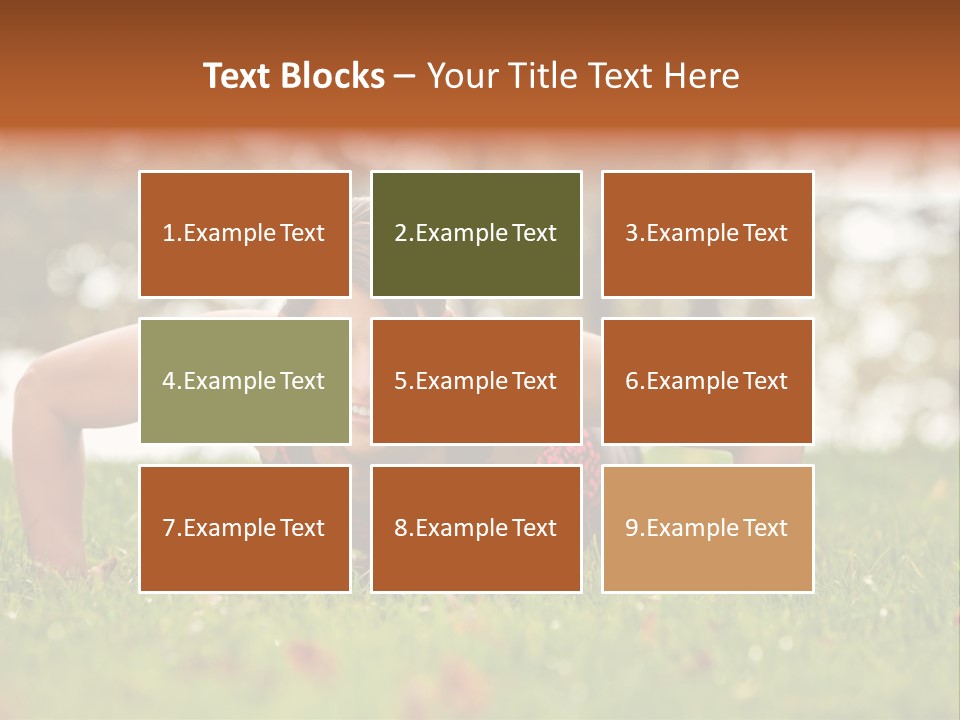 Adult Green Muscular PowerPoint Template