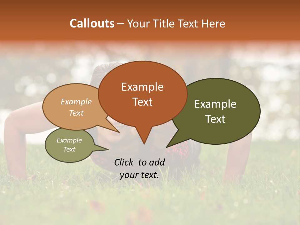 Adult Green Muscular PowerPoint Template