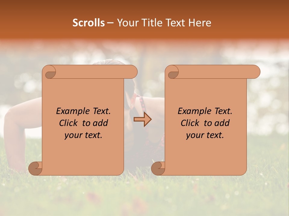 Adult Green Muscular PowerPoint Template