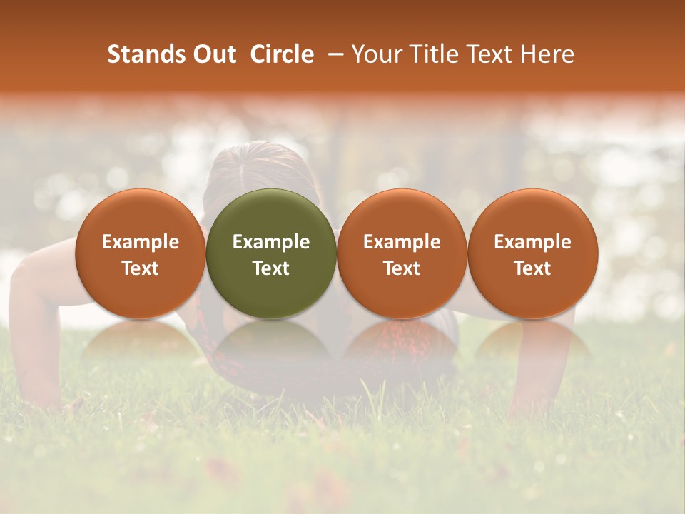 Adult Green Muscular PowerPoint Template