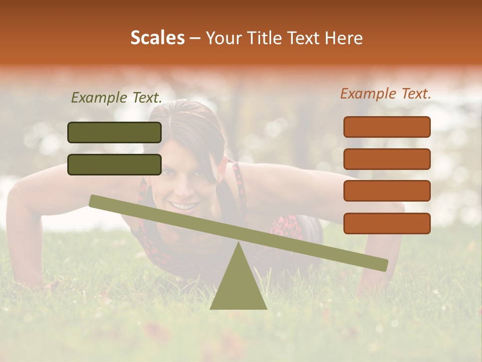 Adult Green Muscular PowerPoint Template