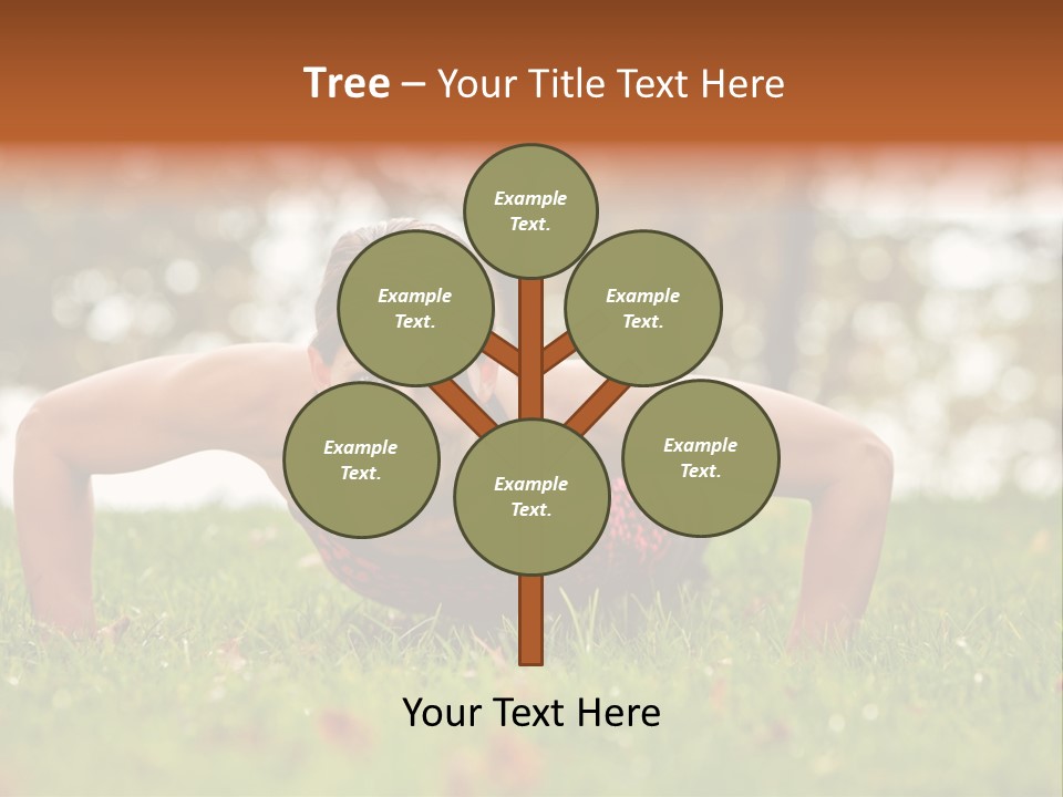 Adult Green Muscular PowerPoint Template