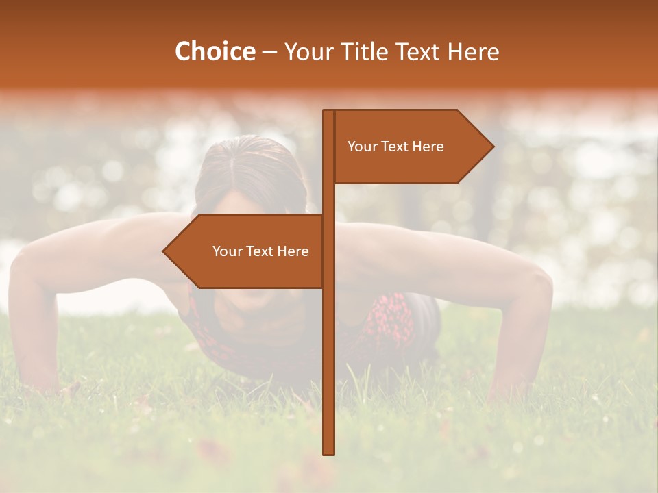 Adult Green Muscular PowerPoint Template