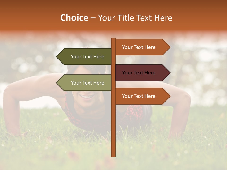 Adult Green Muscular PowerPoint Template