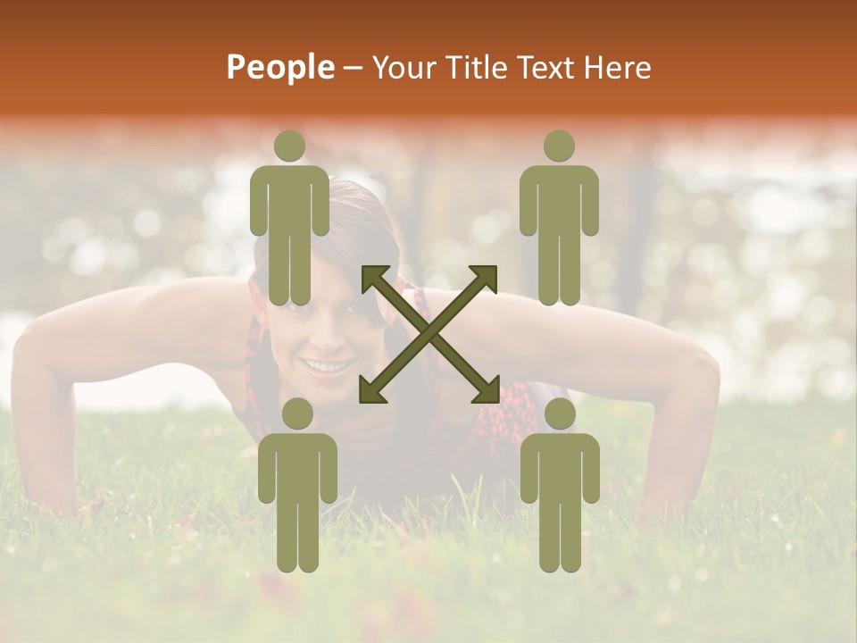 Adult Green Muscular PowerPoint Template