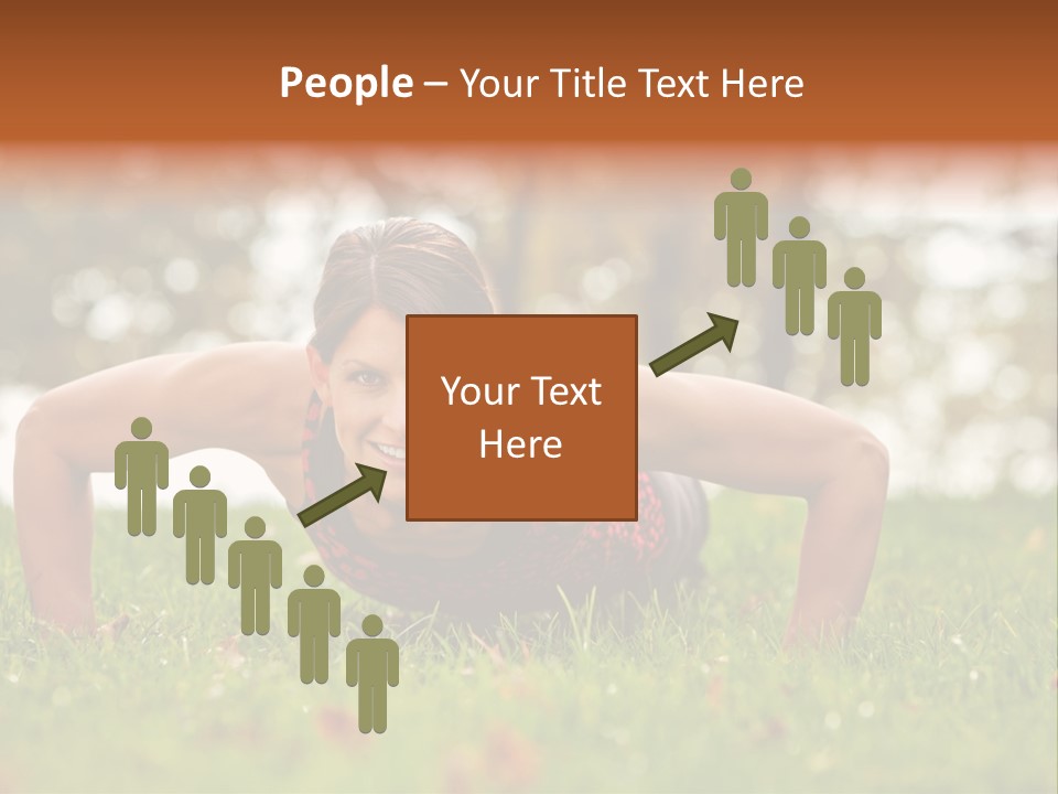 Adult Green Muscular PowerPoint Template