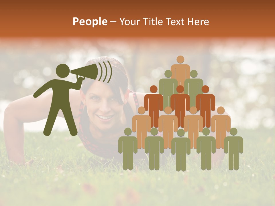 Adult Green Muscular PowerPoint Template