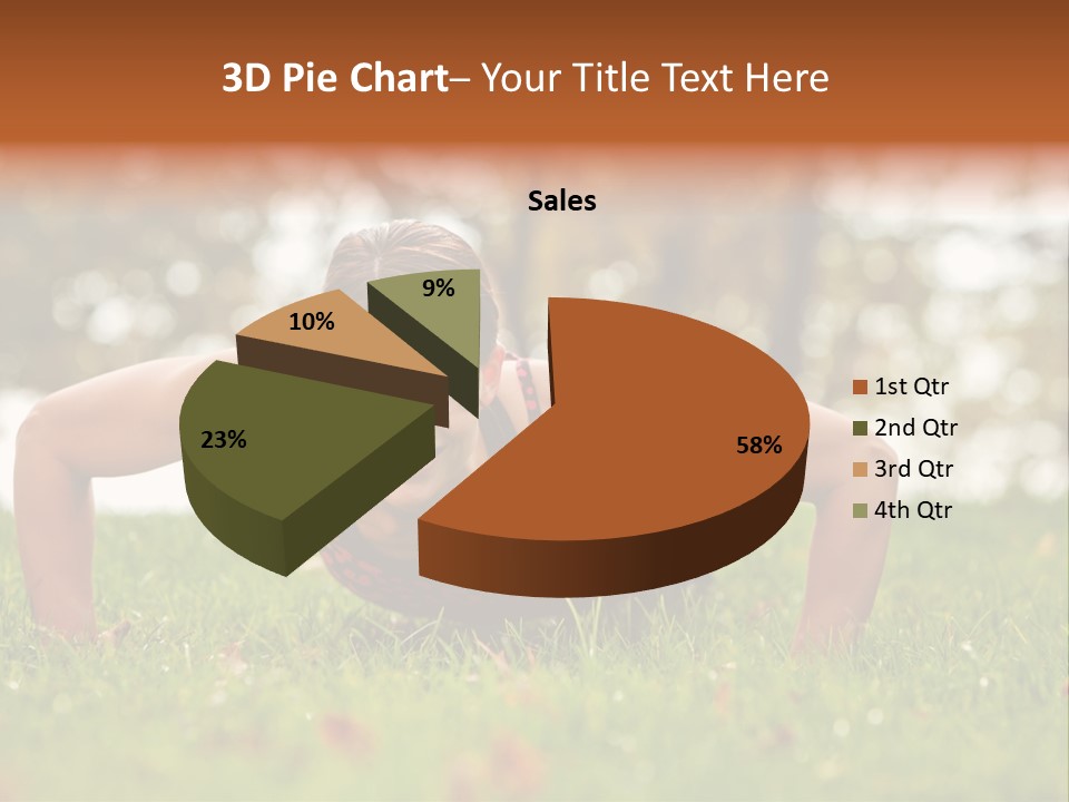 Adult Green Muscular PowerPoint Template