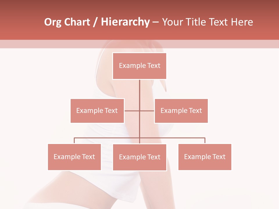 A Beautiful Woman In A White Bikini Sitting On A Bed PowerPoint Template