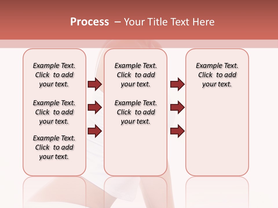 A Beautiful Woman In A White Bikini Sitting On A Bed PowerPoint Template