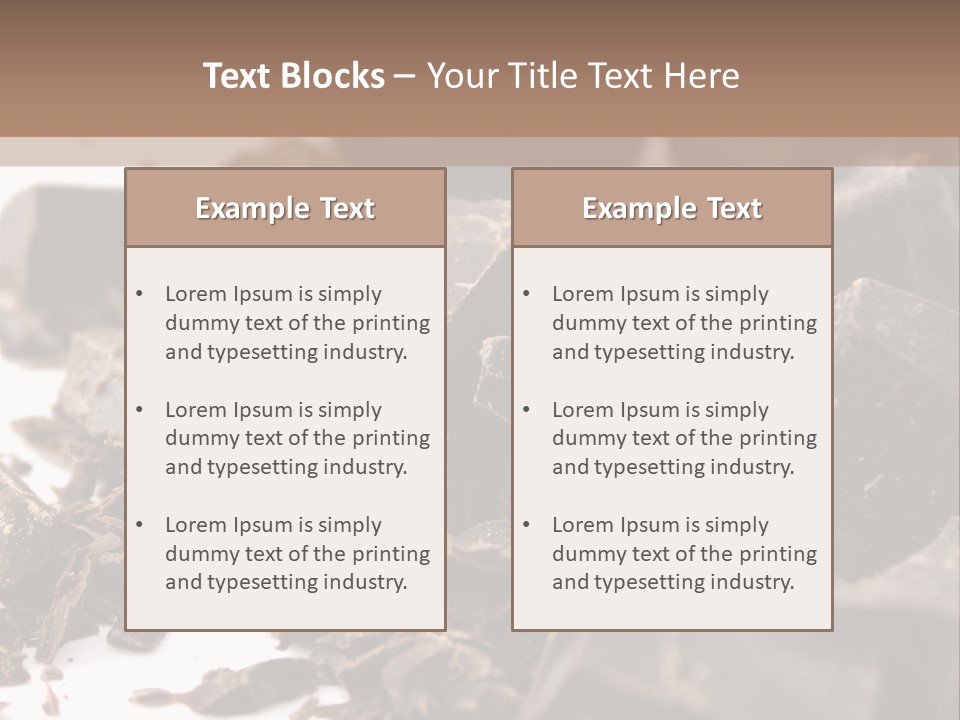 Macro Health Bite PowerPoint Template