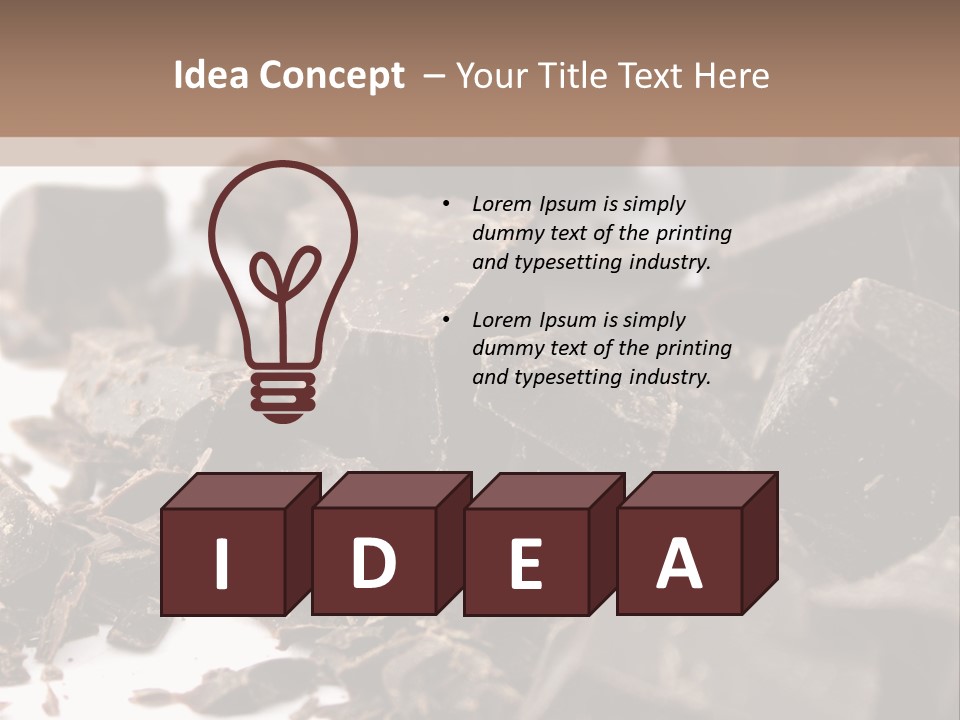 Macro Health Bite PowerPoint Template