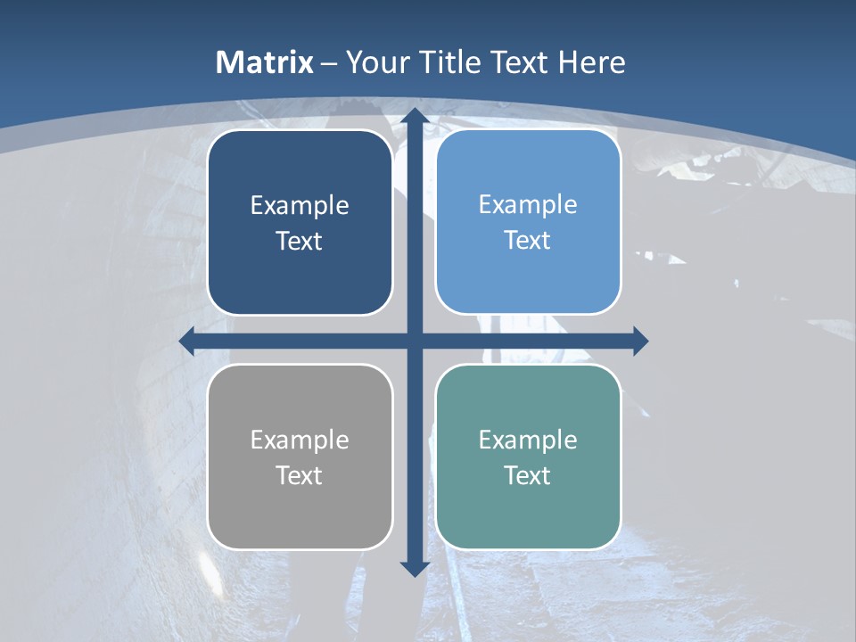 People Mine Dark PowerPoint Template