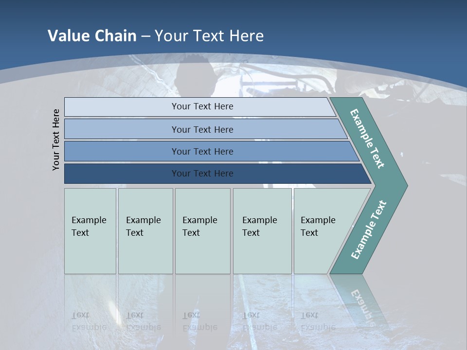 People Mine Dark PowerPoint Template