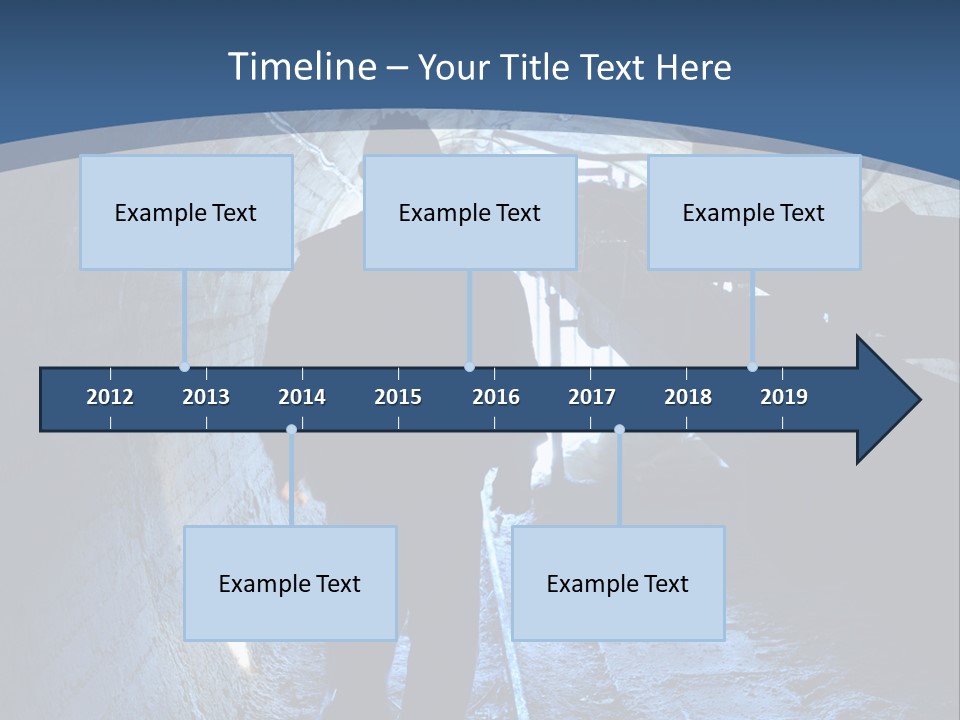 People Mine Dark PowerPoint Template