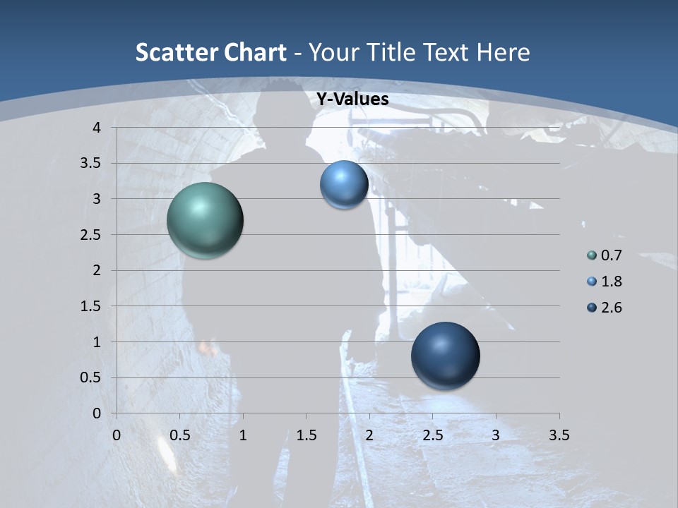 People Mine Dark PowerPoint Template