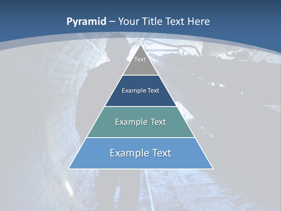 People Mine Dark PowerPoint Template