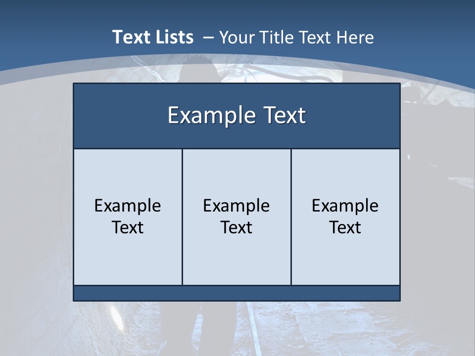 People Mine Dark PowerPoint Template