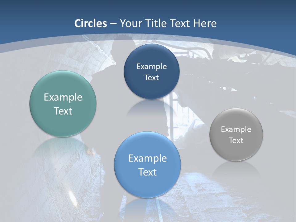 People Mine Dark PowerPoint Template