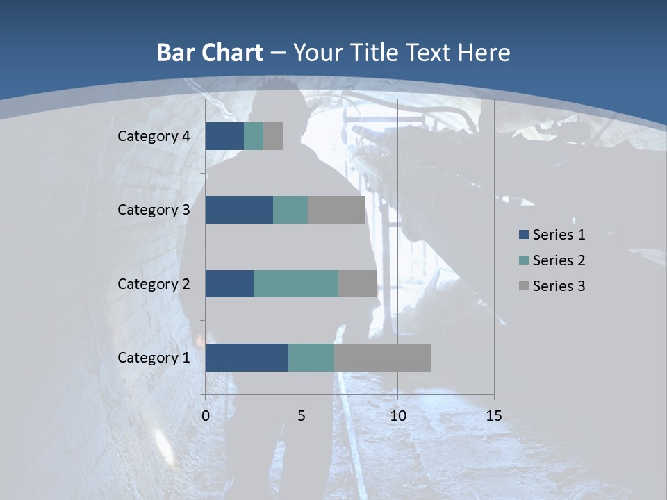 People Mine Dark PowerPoint Template