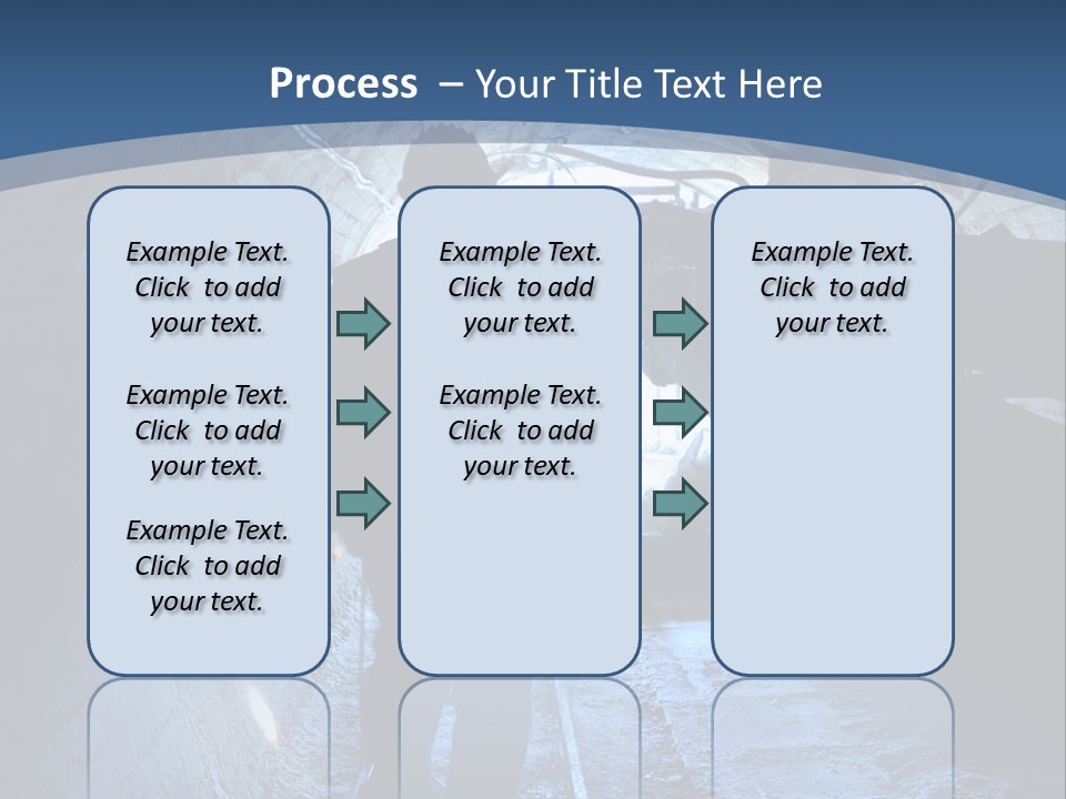 People Mine Dark PowerPoint Template