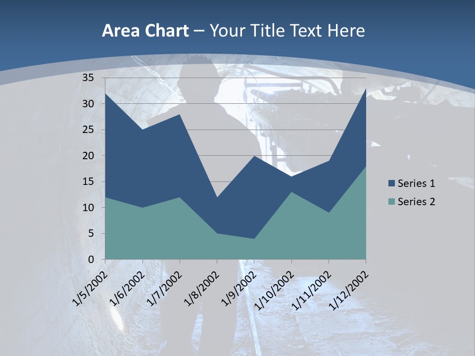 People Mine Dark PowerPoint Template