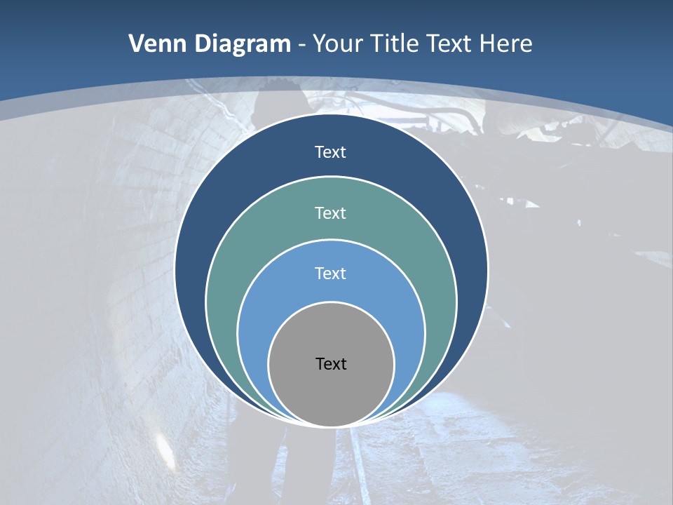 People Mine Dark PowerPoint Template