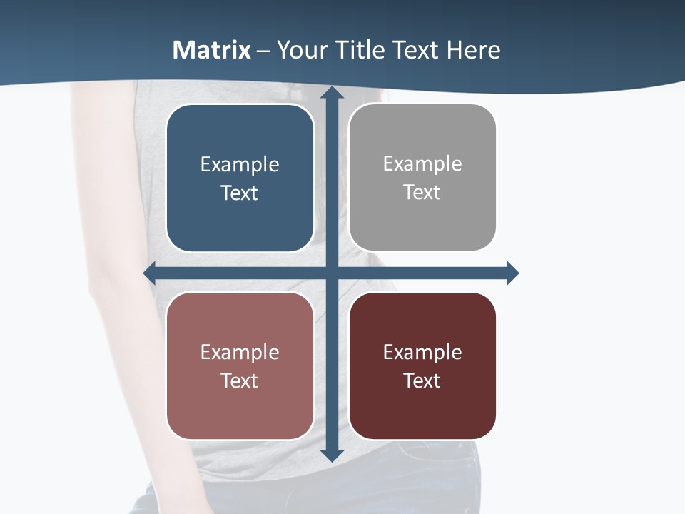 Adult Girl Skin PowerPoint Template